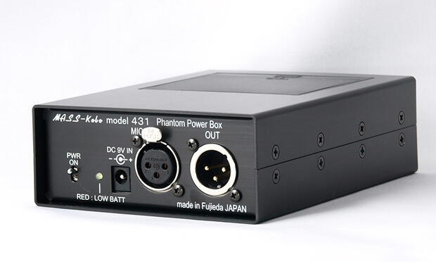 電池駆動ファンタム電源 model４３１